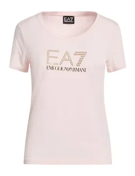 T-shirts Damen Hellrosa L,S,XL,XS,XXL,XXXL Damen - EA7 - FashionsVida