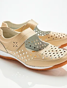Pagen Schuh "Susan" beige - 3Pagen - FashionsVida