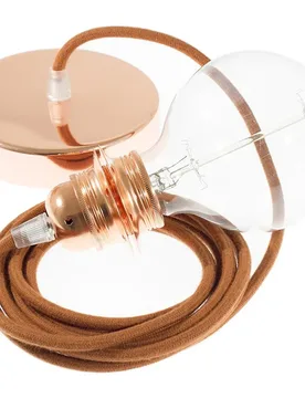 Cables Lampe Suspendue Pendel Pour Abat-jour Rc23 Diy 50 Cm Deer / Copper One Size - Creative - FashionsVida