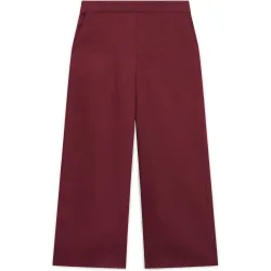Pantalón de mujer corte ancho en lino 100%