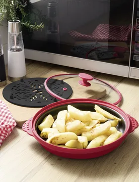 Mikrowellen-Multikocher "MicroChef" 3-in-1 - Basilico - FashionsVida