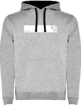 Frame Triathlon Two-colour Hoodie Heather Grey / Black XL Men - Kruskis - FashionsVida