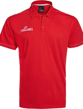 Polo shirt polo manga corta hombre Rojo - Spalding - FashionsVida