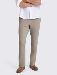 Slim Fit Cotton Rich Stretch Chinos Taupe male
