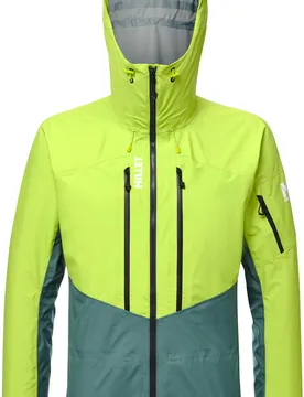 Skitourenjacke M White 3L Jkt M Bottle Macaw Green für Herren Größe S Grün - Millet - FashionsVida