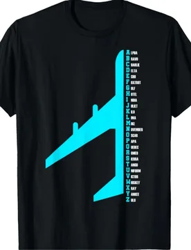Aviation Pilot Phonetic Alphabet Retro Graphic T-Shirt 100% Cotton O-Neck Short Sleeve Summer Casual Mens T-shirt Streetwear - Aliexpress - FashionsVida