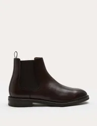 Leather Chelsea Boots Dark Brown male
