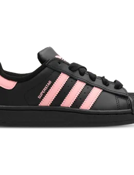 Superstar Toddler Trainers - Black - Size 1.5 - Leather - Black - Size: 1.5 - Adidas - FashionsVida
