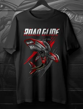 H-D Road Glide Motorcycle Shark Inspired T-Shirt 100% Cotton O-Neck Short Sleeve Summer Casual Mens T-shirt Rider Streetwear - Aliexpress - FashionsVida