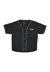 Camicia Manica Corta Uomo Logo Jacket Black