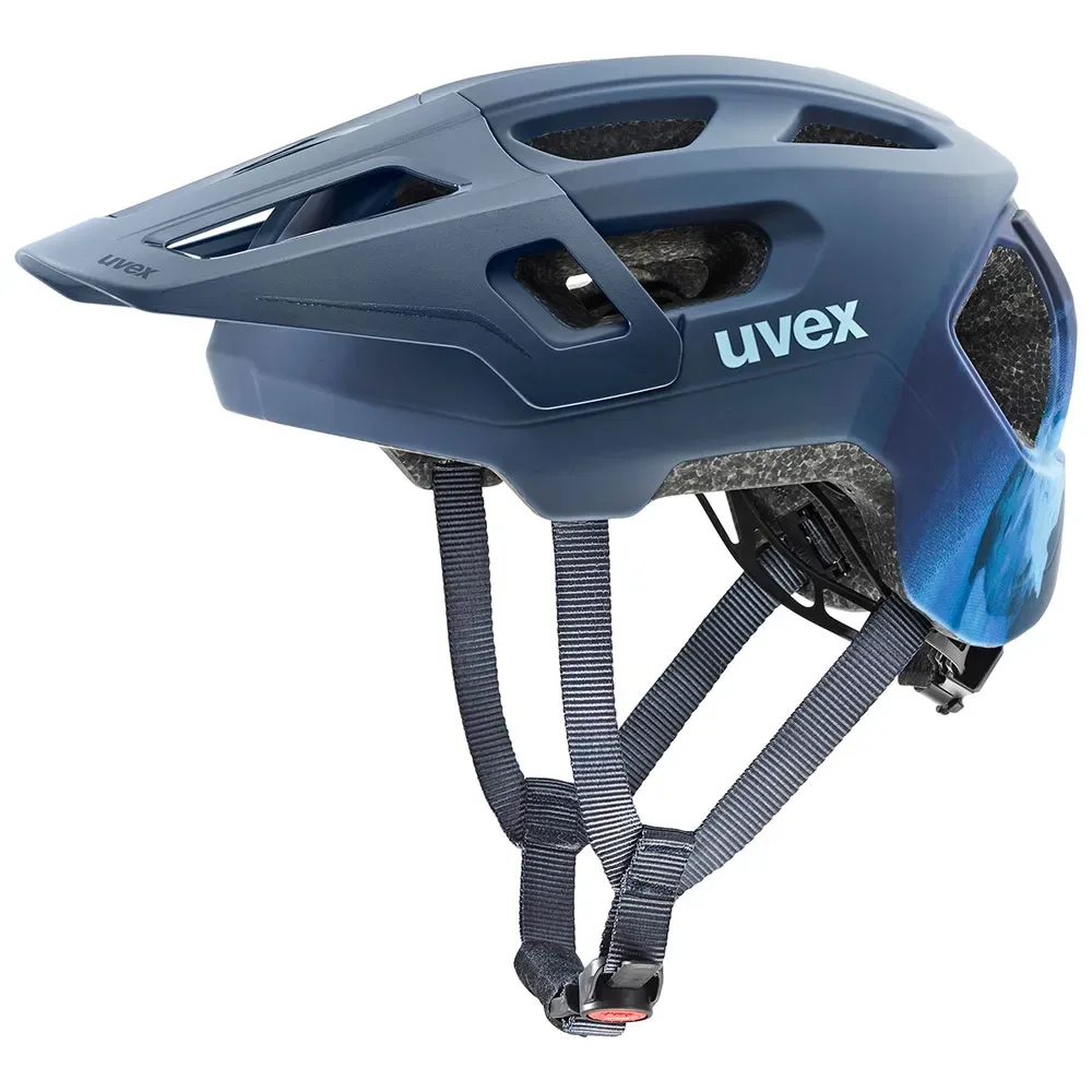 Casco Mtb Junior React Jr Fullface Dusk Blue Matt - Uvex - FashionsVida