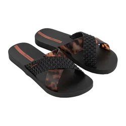 Sense Slides Black / Tortoiseshell UK 3 Women