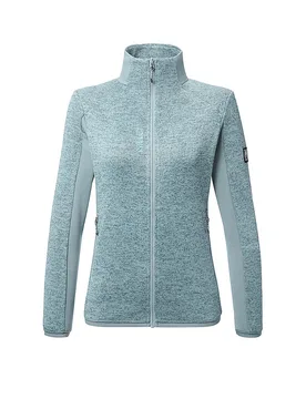 Giacca in pile da donna Chamonix Knit azzurro M - Millet - FashionsVida