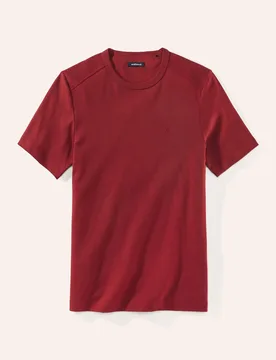 Das zu schade für drunter-Shirt, , Farbe Rot, 52, reine, weiche Baumwolle atmungsaktiv Herren - Walbusch - FashionsVida