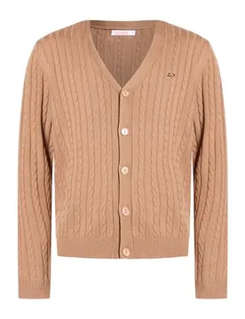 Strickjacke Herren Kamel L,M,XL,XXL Herren - Sun 68 - FashionsVida