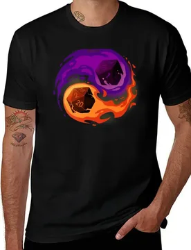 Balance Dice RPG - Critical Hit and Miss - Role Playing Dungeon Master T-Shirt Big and Tall Solid Color T-Shirt - Aliexpress - FashionsVida