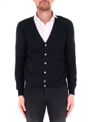 Cardigan lana vergine NERO 52