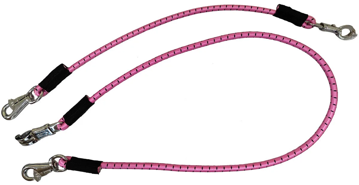 Manski Anbinder elastisch, pink 80 - Reitsport Manski - FashionsVida