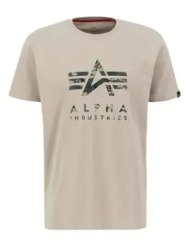 T-Shirt Camo PP - Weiß / XS Herren Weiß adult Herren - Alpha industries - FashionsVida