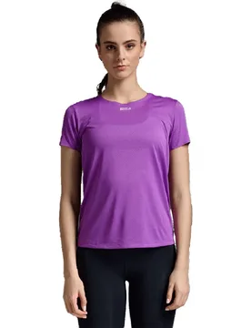 T-shirt à Manches Courtes Light Speed Tech Thistle / White Reflective XS - 2XU - FashionsVida