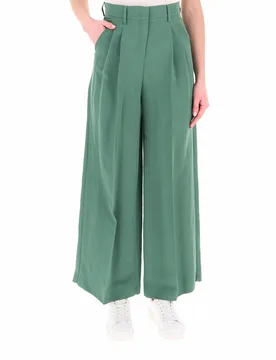 Pantalone in viscosa VERDE MENTA 38 - WEEKEND MAX MARA - FashionsVida