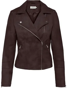 Cazadora de mujer de antelina - Only - FashionsVida
