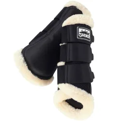 Gamaschen Soft Mesh Fauxfur, black L