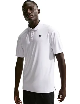 Nike Golf Polo Par 5 Solid, weiss l - Nike - FashionsVida