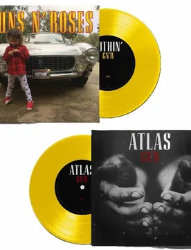 Nothin' / Atlas von - 7"-SINGLE (Coloured, Limited Edition, Standard) - None - unisex - Guns N' Roses - FashionsVida