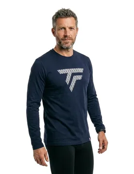 Training Long Sleeve T-shirt Marine XS - Tecnifibre - FashionsVida