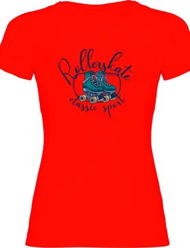 T-shirt à Manches Courtes Classic Sport Red L - Kruskis - FashionsVida