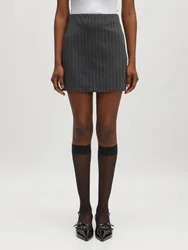 Kyleigh Skirt (pinstripe) female