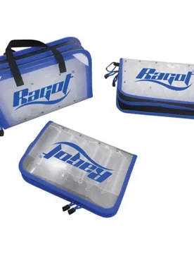 Double Lure Case Blue / Clear 30 x 19 x 7.5 cm unisex - Ragot - FashionsVida