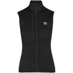 Gilet in pile da donna Fleece Grid nero S