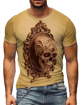 Breathable Quick-Drying Outdoor Adventure Men's 3D Printed Short Sleeve T-Shirt - Youth Style - Aliexpress - FashionsVida