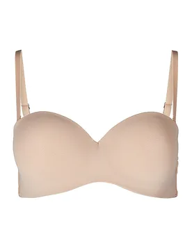 Bandeau BH ADVANTAGE MICRO beige beige 85C - Skiny - FashionsVida
