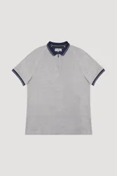 Mens Contrast Rib Polo