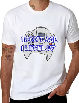 I don't age i level up gift for Gamer T-Shirt t shirt custom print cotton t shirt man T-Shirt - Aliexpress - FashionsVida