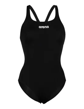 Team Pro Solid Swimsuit Black / White FR 38 Women - Arena - FashionsVida