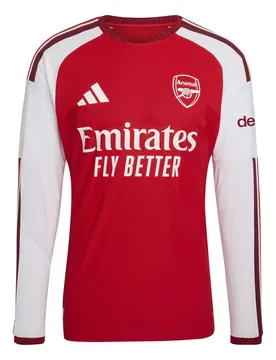 Authentisches Arsenal Heimtrikot mit langen Ärmeln 2026/27 - Rouge - male - Size: M - Adidas - FashionsVida
