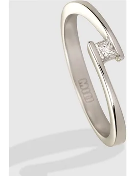 Anillo solitario Mio de oro y diamante - El Corte Inglés - FashionsVida