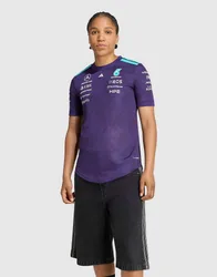 Womens Maglia Da Pilota Mercedes - Amg Petronas Formula 1 Team Vanda Bloom - Viola, viola viola Donna taglia M