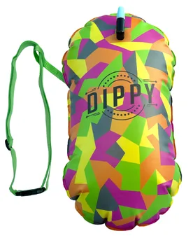 Open Water Tow Float Swim Buoy with Thermometer - Dippy Swim - FashionsVida