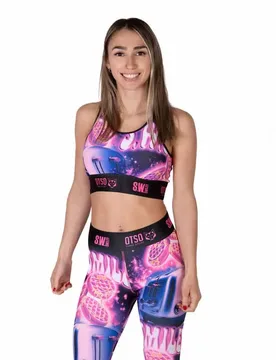 Haut De Sport à Impact Moyen S.w.smiley Concrete Canvas Toaster Multicolor L - OTSO - FashionsVida