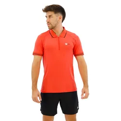 Series Seamless Short Sleeve Polo Infrared M