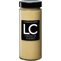 Crema de puerros
