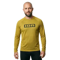 Maglia Da Enduro A Maniche Lunghe Logo Dark / Amber