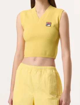 Popcorn x Hailey Baby Tank - XS - FILA - FashionsVida