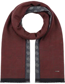 Two Sides Cotton Scarf by - red - Damen - Size: One Size - Stetson - FashionsVida