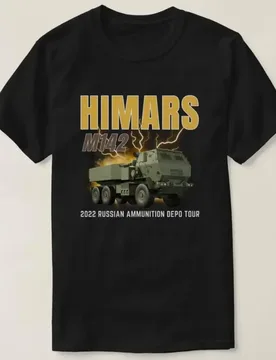 Himars M142 Russian Ammunition Depo Tour Men T-Shirt Short Sleeve Casual 100% Cotton O-Neck Summer TShirt - Aliexpress - FashionsVida